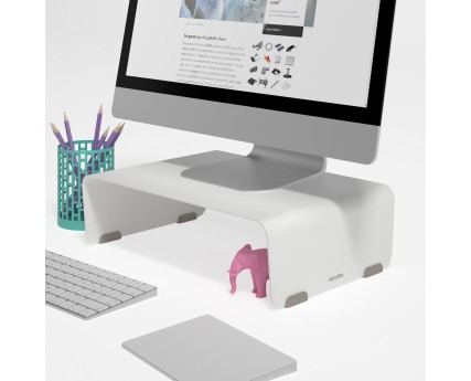 Addit Bento® Monitorerhöhung (Weiss)