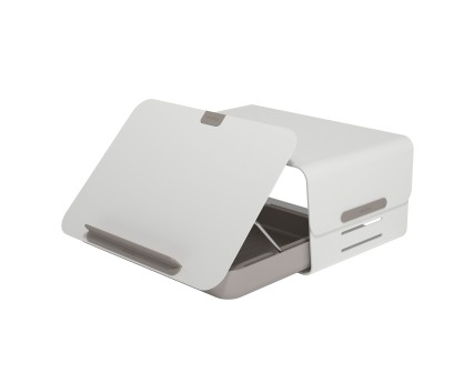 Addit Bento® ergonomisches Schreibtischset (Weiss)