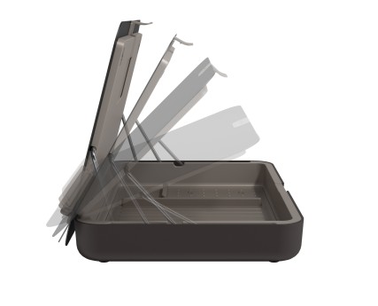 Addit Bento® ergonomische Toolbox (Schwarz)
