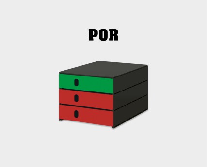 styroval pro "Portugal" Schubladenbox