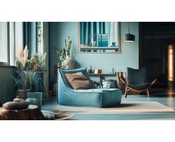 styroval öko color flow Schubladenbox, 5 Schubladen, aqua
