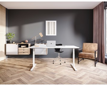 Höhenverstellbarer Schreibtisch Steelforce Eco 1050