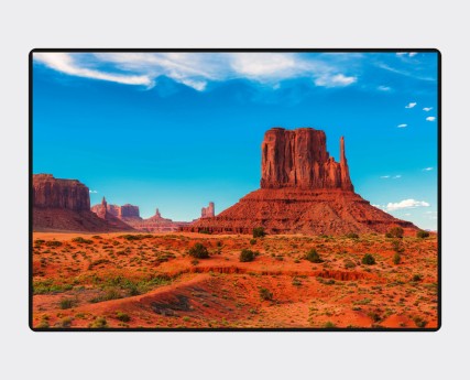 Schreibunterlage "Mini-PosterPad" Monument Valley